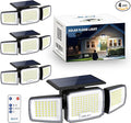 Solar Security Light Outdoor Super Bright LED, Motion Sensor Flood Light by JEJOT