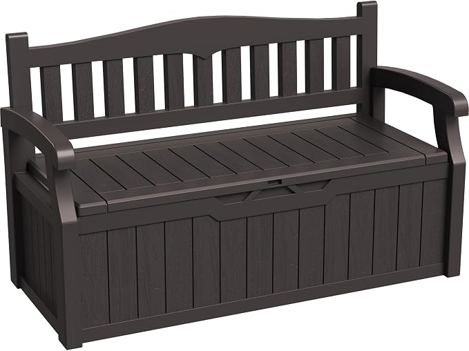 Greesum 80 Gallon Storage Bench Outdoor Deck Box by BuynowfromGreesum