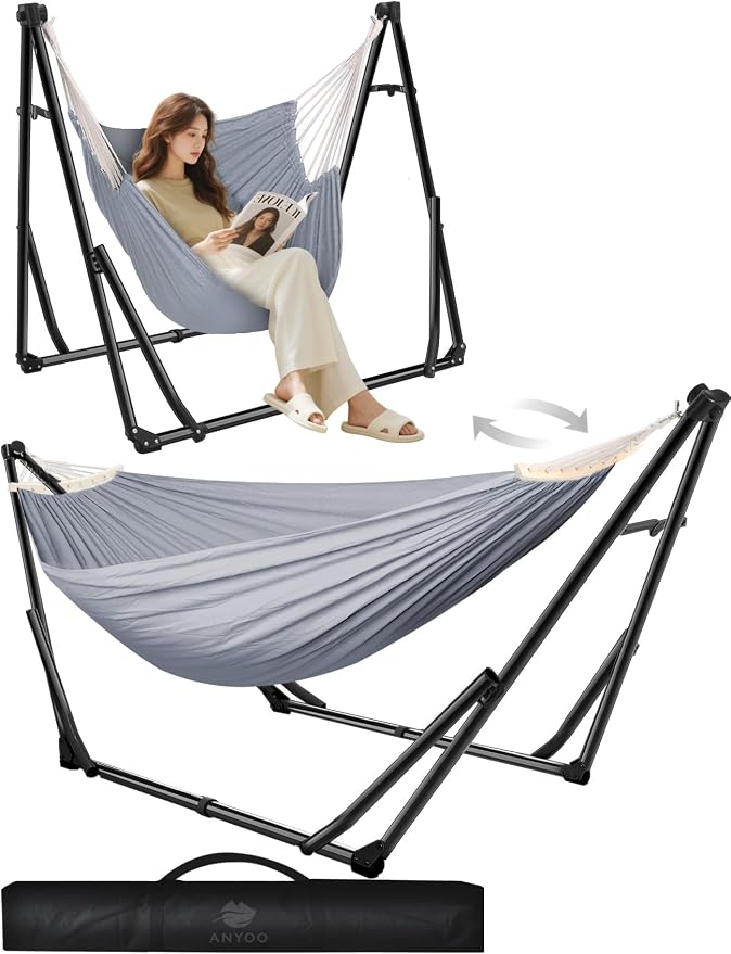 Anyoo 2 in 1 Hammock and Swinging Chair by Anyoo