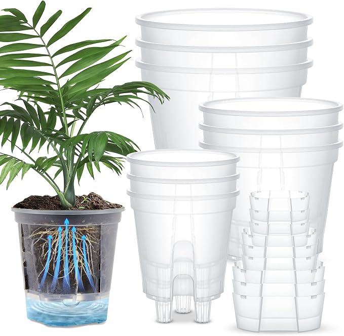 Self Watering Pots for Indoor Plants by Wonderjune