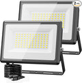 Olafus 2 Pack 90W LED Flood Light Outdoor, 9000LM Super Bright LED Work Lights by Olafus