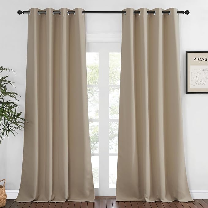NICETOWN Blackout 108 inch Curtains by NICETOWN