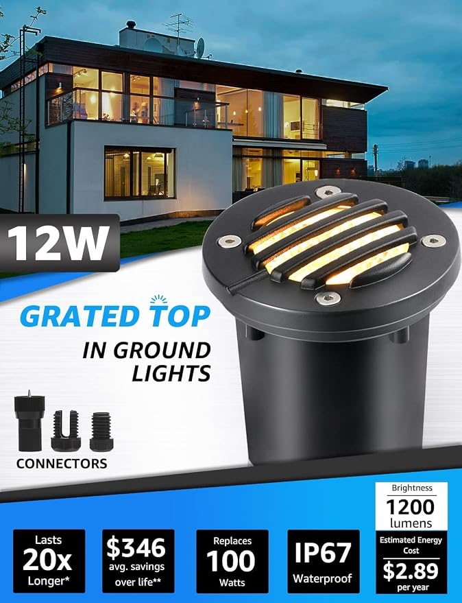SUNVIE 12W Low Voltage Landscape Lighting - Image 2