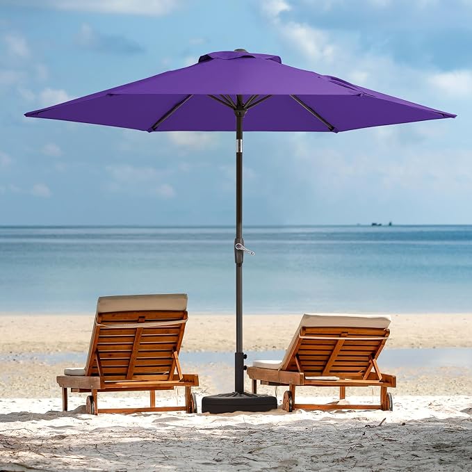 JEAREY 7.5FT Patio Umbrella Market Table Umbrella - Image 6