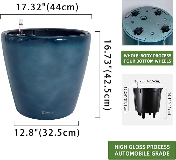 Dexceder 18x17 Self Watering Planter - Image 3