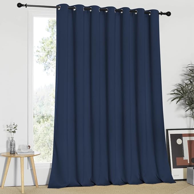 NICETOWN Blackout Wide Sliding Door Curtains by NICETOWN