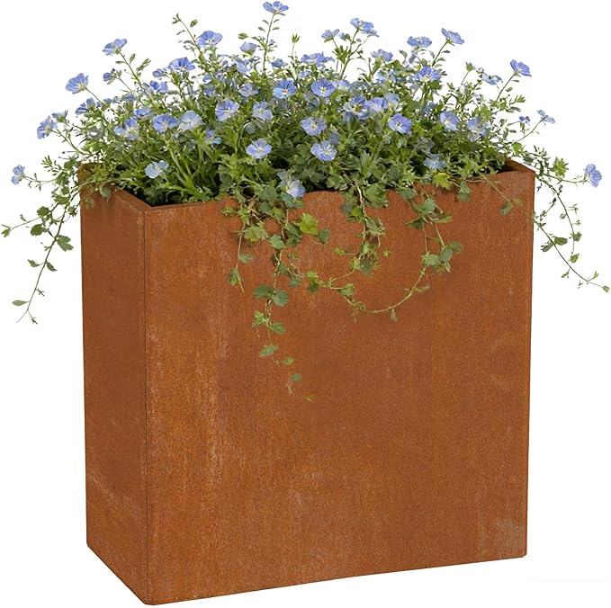 Corten Steel Planters by Ganeekiron