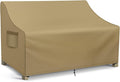 WLEAFJ Patio Sofa Cover Waterproof, 2-Seater Patio Loveseat Cover, Heavy Duty by WLEAFJ