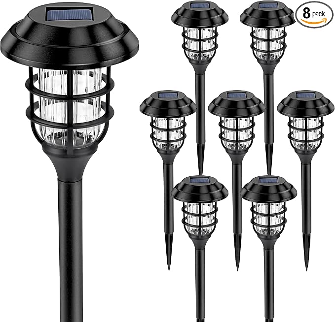 SOLPEX Solar Lights for Outside, Solar Outdoor Pathway Garden Lights Waterproof by Solpex