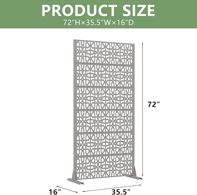 Casaphoria Metal Privacy Screen Outdoor - Image 5