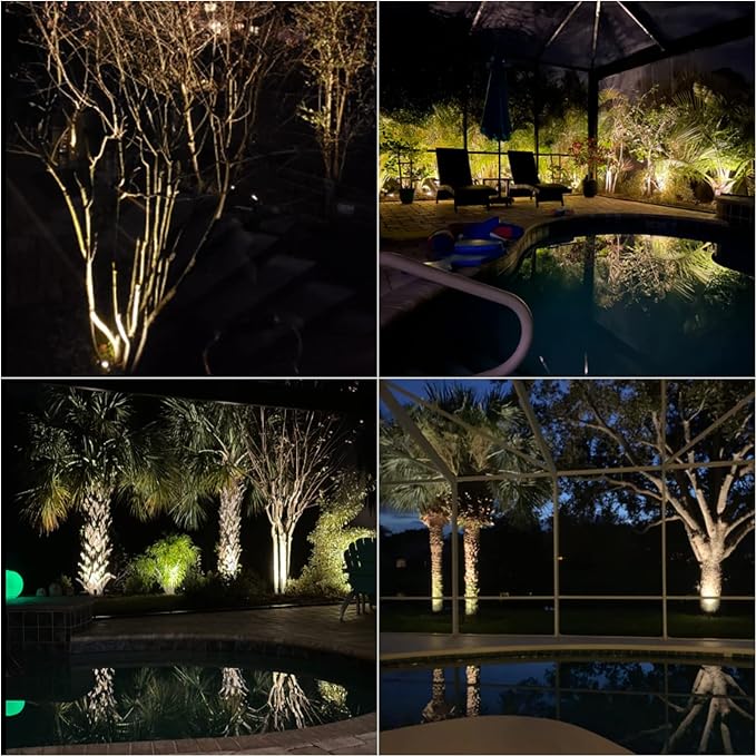 Malibu 50 Watt Floodlight Landscape Lights Outdoor Spotlight Waterproof Path - Image 2