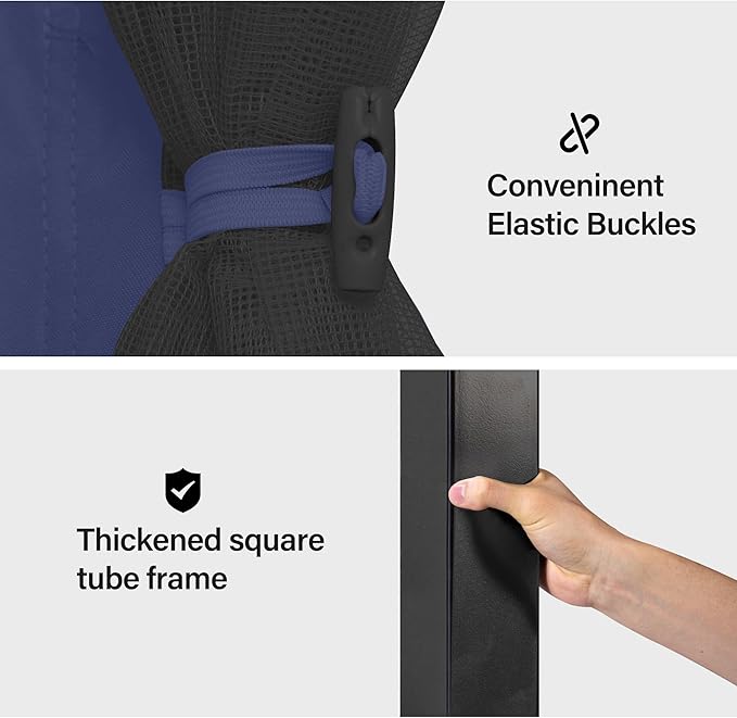 LAUSAINT HOME Semi-Permanent Outdoor Patio Gazebo 10'x20', Heavy Duty Party - Image 8