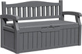 Greesum 80 Gallon Outdoor Storage Bench, Resin Patio Furniture by BuynowfromGreesum