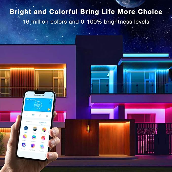 Outdoor LED Strip Lights Waterproof 200ft, IP67 Waterproof LED Light Strips - Image 5