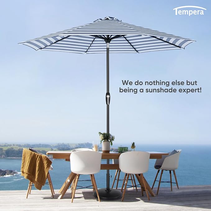 Tempera Patio Market Outdoor Table Umbrella - Image 7