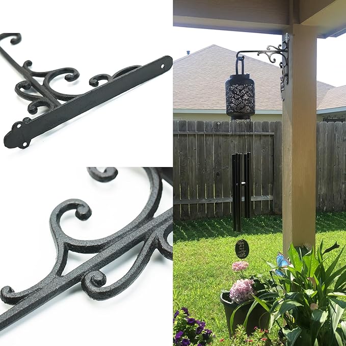 Sungmor Cast Iron Wall Hook Plant Hangers - Image 5
