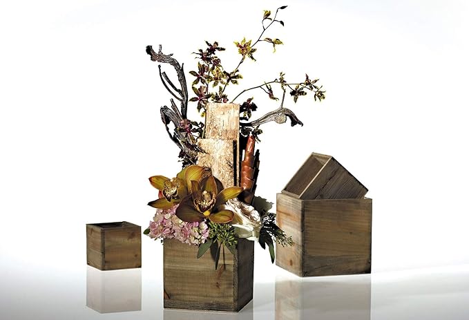 Wooden Planter Box I Rustic Barn Wood - Image 3