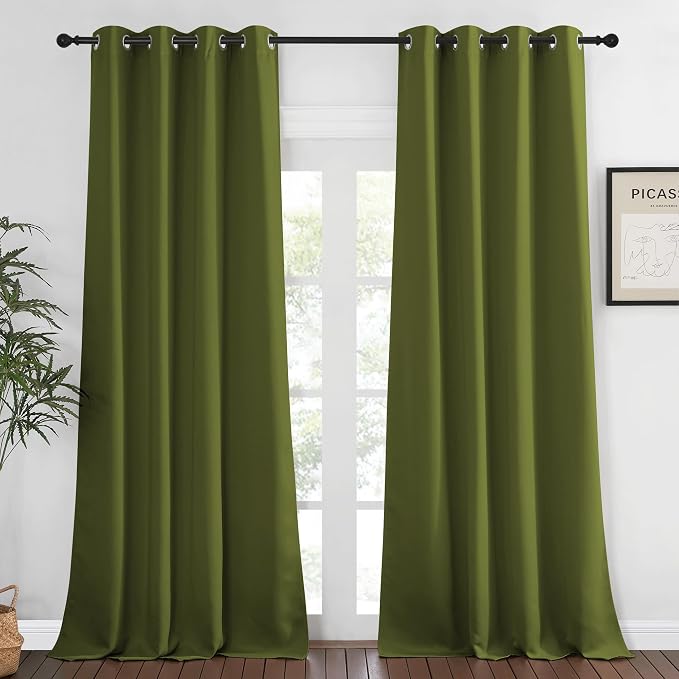 NICETOWN Blackout Window Curtain 90 inch Length by NICETOWN