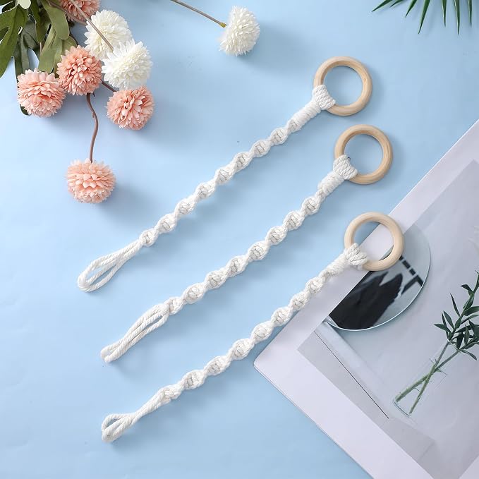 3 Pcs Adjustable Macrame Plant Hanger Extenders - Image 6