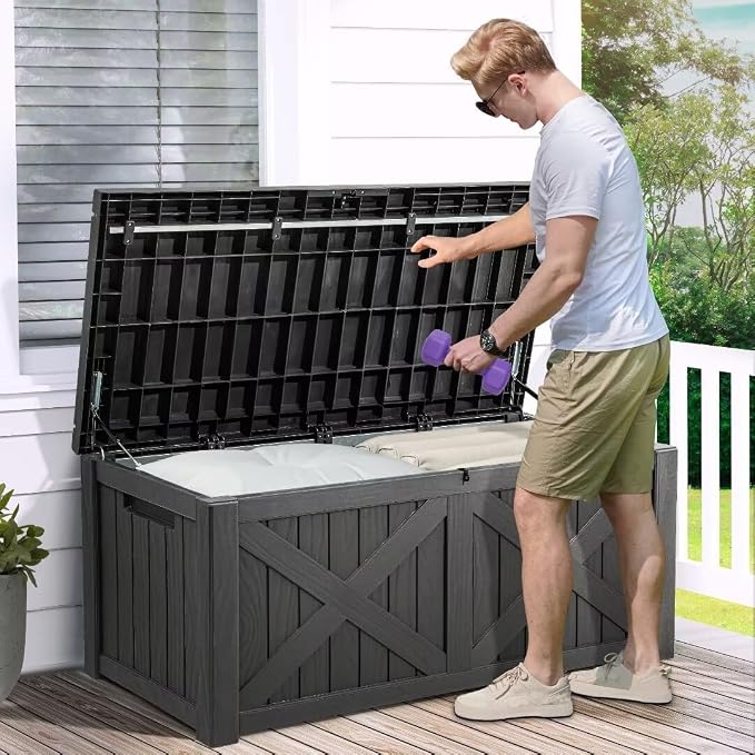 YITAHOME 150 Gallon Large Deck Box - Image 3