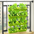 LOYALHEARTDY Vertical Garden Wall Planter Wall Mounted Planter 4-Tier Vertical by LOYALHEARTD