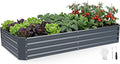 INNO STAGE Galvanized Raised Garden Bed Kit, Rust-Resistant & Easy Assembly by INNOSTAGE