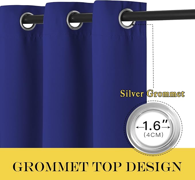 NICETOWN Blackout Window Curtain 95 inch Length - Image 6
