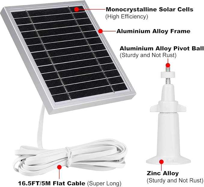 UYODM 3 Pack Solar Panel Charger Compatible - Image 5