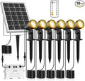 MEIHUA 6 in 1 Solar Spot Lights Outdoor, Solar Landscape Spotlights by MEIHUA