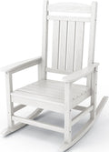 KINGYES HDPE Rocking Chairs Outdoor, Patio Rocking Chairs by KINGYES
