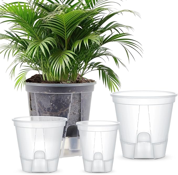 Self Watering Pots for Indoor Plants by Wonderjune