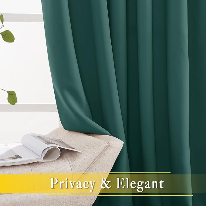 NICETOWN Bedroom Window Blackout Curtain Panel - Image 4