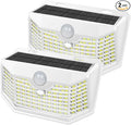 HMCITY 120 LED Solar Lights Outdoor by LightingUpYourLife