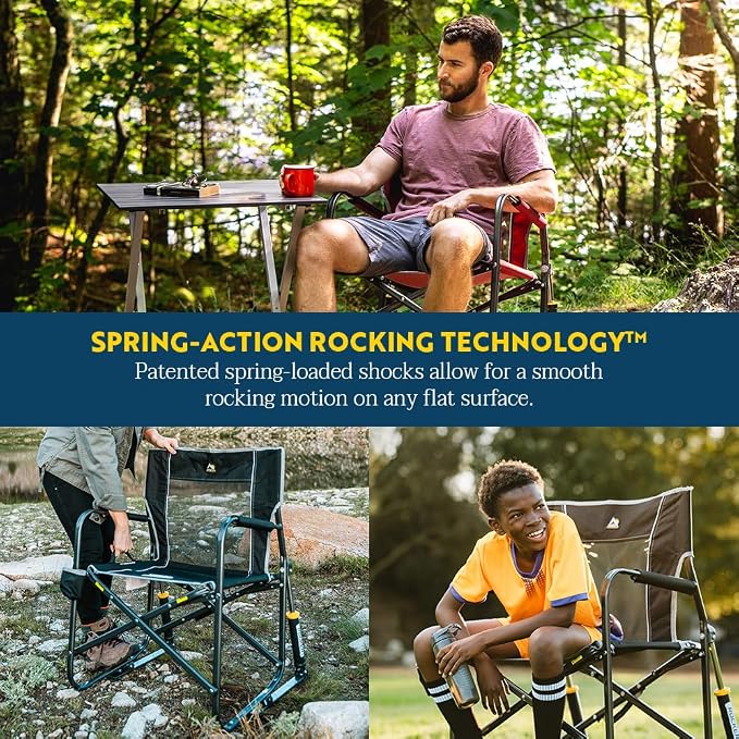 GCI Outdoor Freestyle Rocker Camping Chair | Portable Folding Rocking Chair - Image 5
