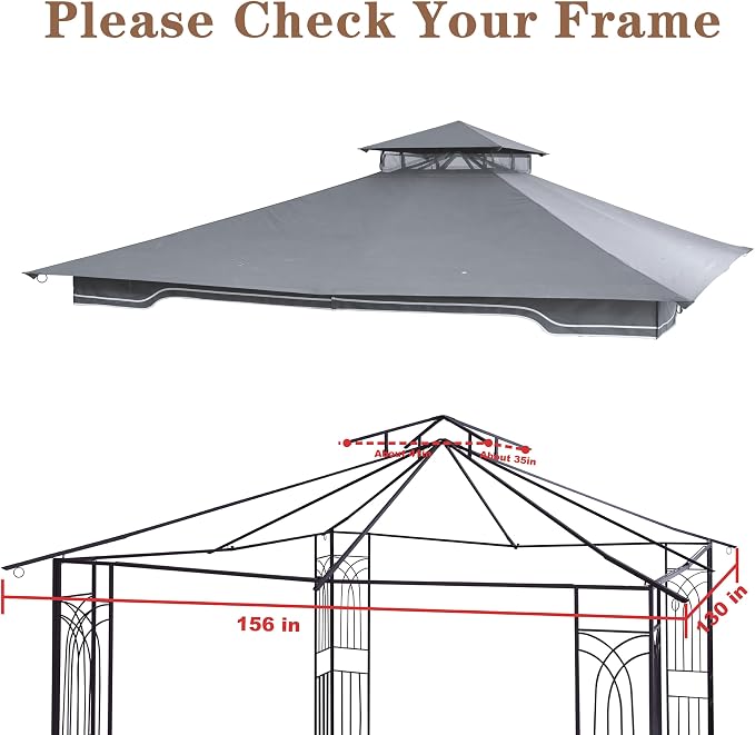 SCOCANOPY Replacement Gazebo Canopy - Image 4