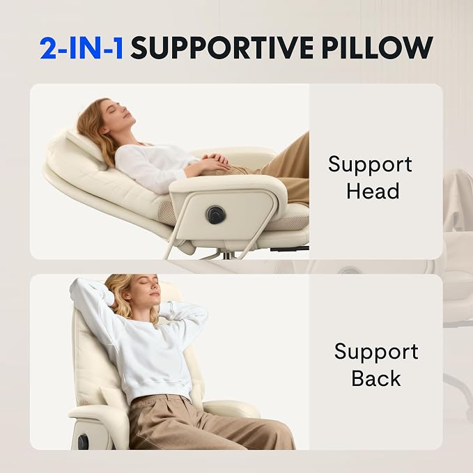 FLEXISPOT Luno 2-in-1 Chaise Lounge Chair Indoor - Image 7