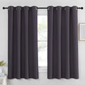 NICETOWN Greyish Purple Blackout Curtain by NICETOWN