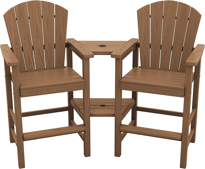SERWALL Tall Adirondack Chairs Set of 2 by SERWALL