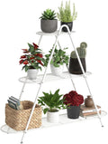 Plant Stand for Patio, 3-Tier Metal Plant Shelf–Indoor/Outdoor Display Rack for by Furshus