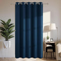 Joydeco Blackout Patio Sliding Door Curtains 108 Inches Long, Grommet Privacy by JOYDECO