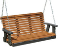 Poly Lumber Wood 4FT Porch Swing Amish Craftsmandship Made in USA HDPE by Unknown
