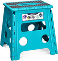 Delxo Folding Step Stool 13 Inch Non-Slip Foldable Stools by Delxo