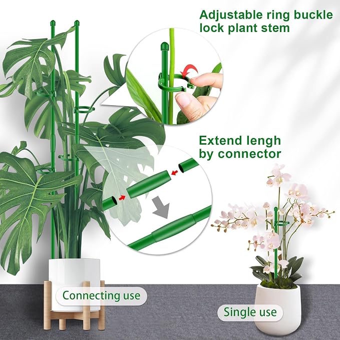 Plant Stakes 17 inch SupKing Support Stick Orchid Stakes - Image 4