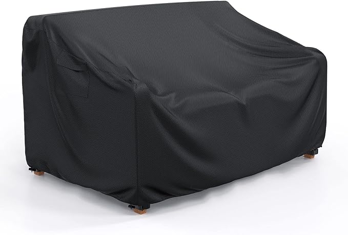 Patio Sofa Cover Waterproof, Heavy Duty 2-Seater Outdoor Couch Cover Patio by Brosyda