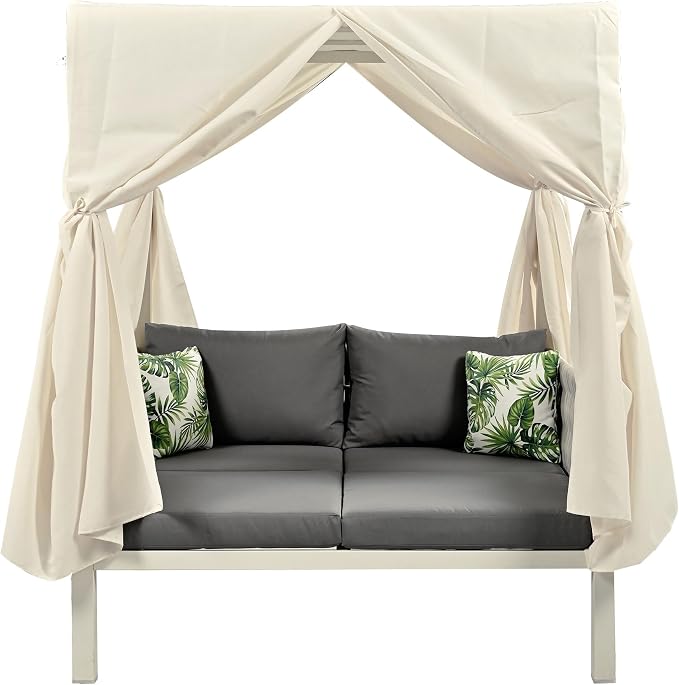 Outdoor Patio Sunbed Lounger - Image 8