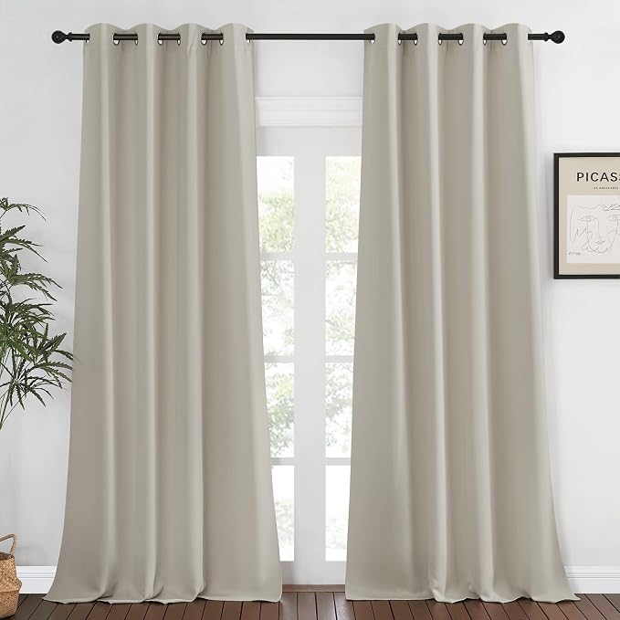 NICETOWN Blackout Natural Window Treatment by NICETOWN
