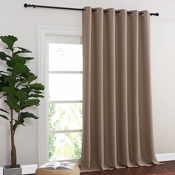NICETOWN Blackout Blinds for Patio Door, Sliding Door Insulated Blackout - Image 8