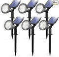 Solar Spot Lights Outdoor, 21 LEDs Brightness Solar Outdoor Lights IP67 by XTGTP
