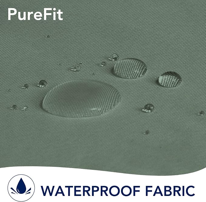 PureFit Outdoor Curtains for Patio Waterproof Weatherproof, UV Resistant - Image 2