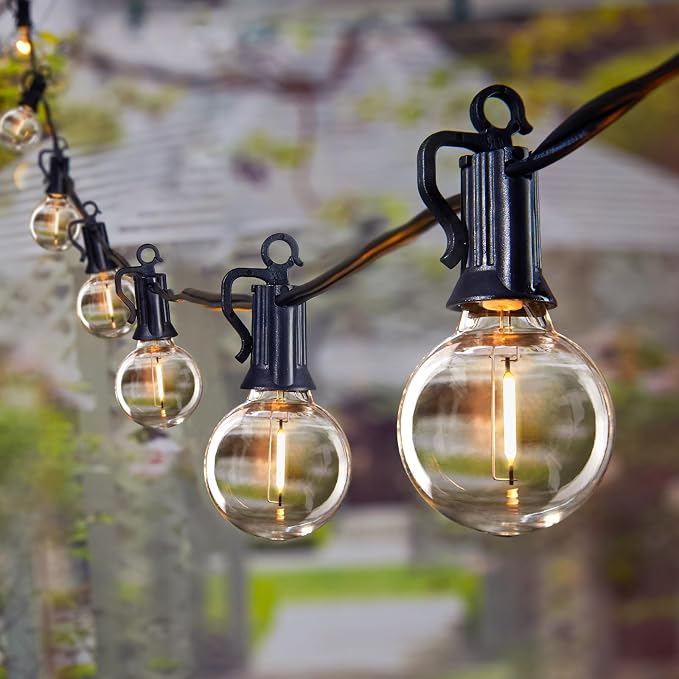Brightown Outdoor String Lights 69 Feet G40 Globe Patio Lights by Brightown